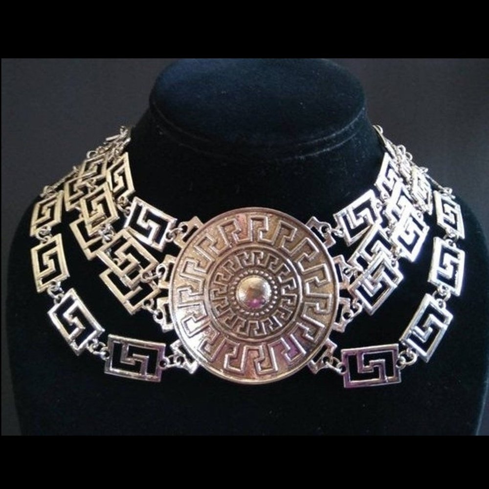 ❌ SOLD ❌ Auth. Versace for H&M (Silver) Necklace